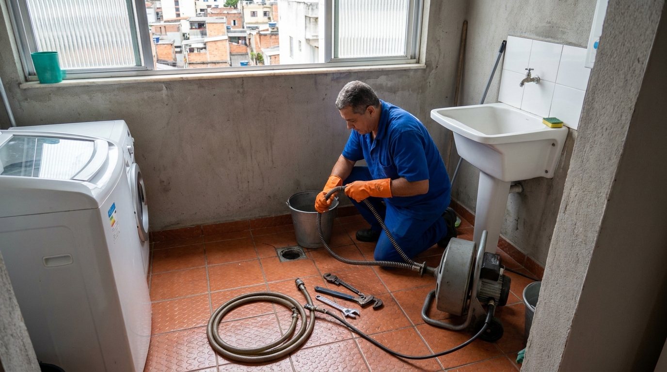 Limpeza Profunda de Ralos no Bonsucesso, Fortaleza‑CE